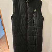 Gilet lungo imbottito