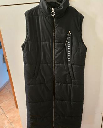 Gilet lungo imbottito