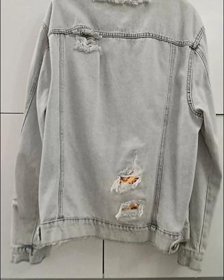 giacca jeans bershka 