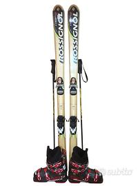 Set Completo Sci Bambino 140 cm + Scarponi + Basto