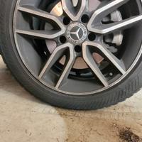 Cerchi in lega diamantati 17 mercedes classe c