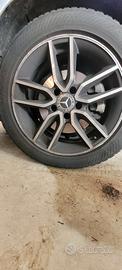 Cerchi in lega diamantati 17 mercedes classe c