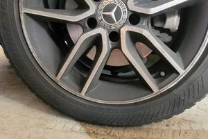 Cerchi in lega diamantati 17 mercedes classe c