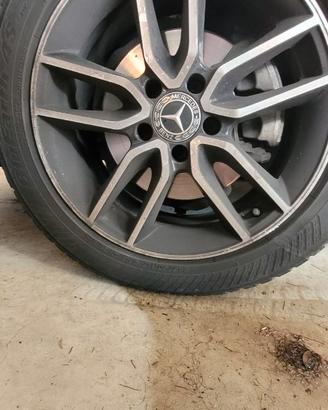 Cerchi in lega diamantati 17 mercedes classe c