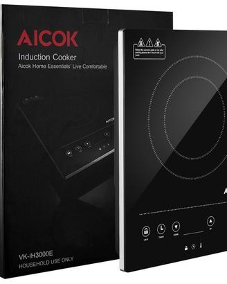 *Piastra piano induzione Aicok 2000W portatile*