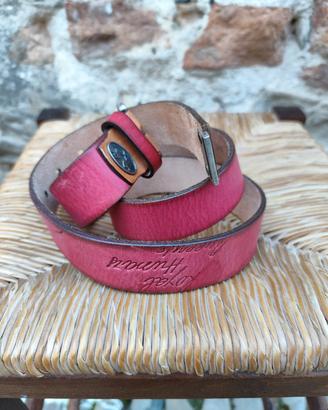 Cintura LA MARTINA nuova, misura 105 vero  cuoio