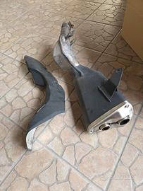 Terminale di scarico originale Kawasaki Z800e 2013