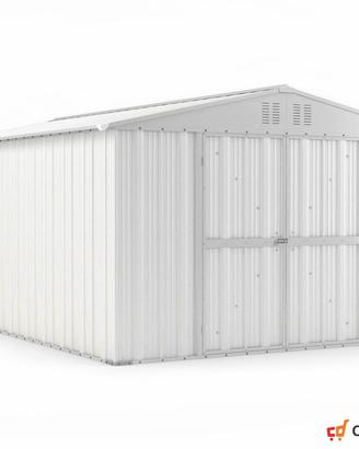 Box capanno acciaio lamiera 327x459 cm bianco