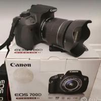 Reflex CANON EOS 700d + 18/55 IS SMT + accessori