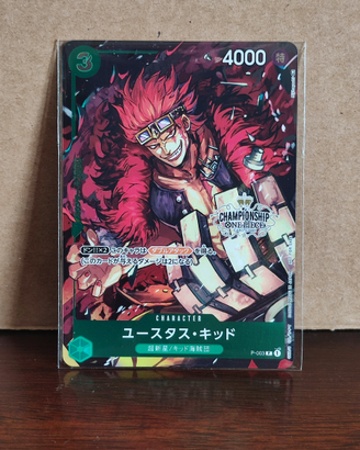 One Piece Card Game EUSTASS KID Championship P-003