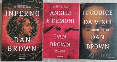 Set 3 libri Dan Brown