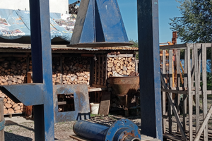 Pressa verticale elettrica