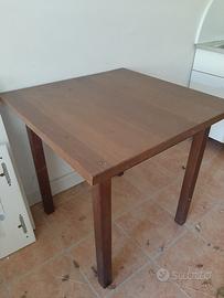 n4 tavoli usati in legno 