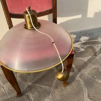 Splendido lampadario design ‘70 italiano