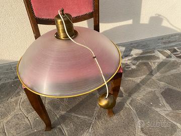 Splendido lampadario design ‘70 italiano