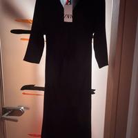 Vestito lungo nero Zara