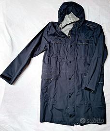 Impermeabile Porsche Design blu, nuovo tg. M