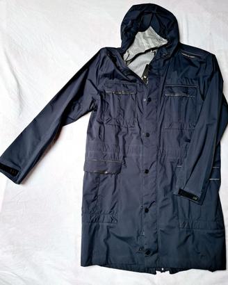 Impermeabile Porsche Design blu, nuovo tg. M