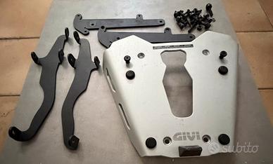 Piastra Giviin alluminio + staffe fissaggio