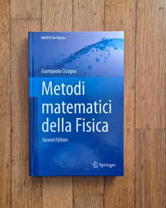 Metodi matematici per la fisica - Cop. Rigida