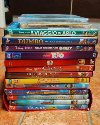 Lotto dvd animazione per bambini