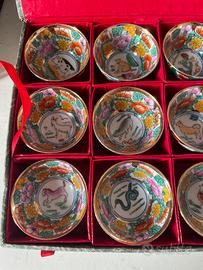 Set di 12 ciotoline giapponesi