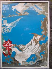 Quadro Litografia Originale Ugo Capocchini