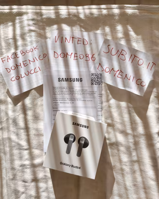 Samsung Galaxy buds 4 ufficiali /originali/nuove