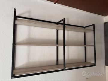 Scaffale / libreria da parete artigianale