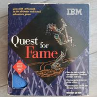 QUEST FOR FAME - Aerosmith IBM PC game