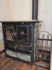 CUCINA ECONOMICA A LEGNA IN GHISA