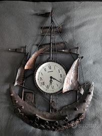 Orologio da parete Vintage a forma di Veliero