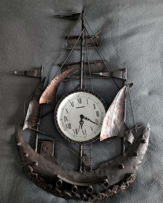 Orologio da parete Vintage a forma di Veliero