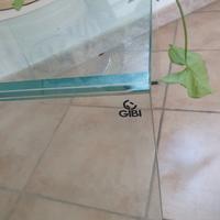 tavolino cristallo Gibi