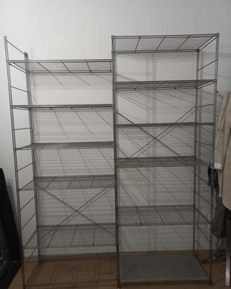 Libreria acciaio Ikea