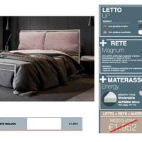 letto + rete + materasso