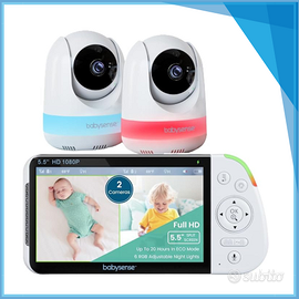 Set Baby Monitor MaxView-2CAM con 2 videocamere, N