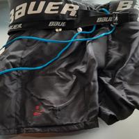 pantaloncino paracolpi Hockey Bauer