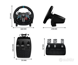 G29  volante simulatore