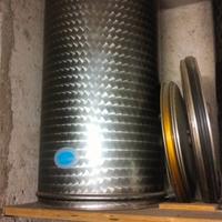 Botti vino in acciaio