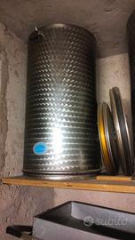 Botti vino in acciaio