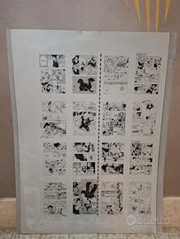 Lastra in lamiera dragonball originale