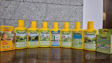 Prodotti cura acquario