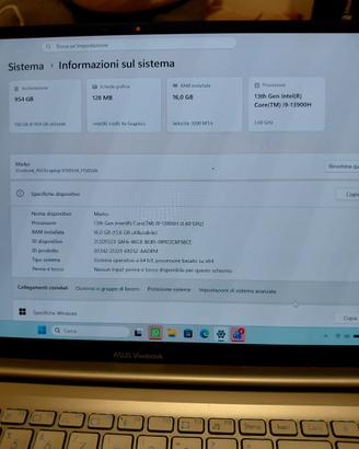 notebook asus 15 oled 