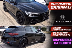 Stelvio 190cv UNICOPROPIETARIO km originali