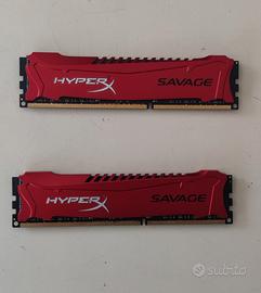 RAM DDR3 16 GB Kit di 2 Hyperx Savage