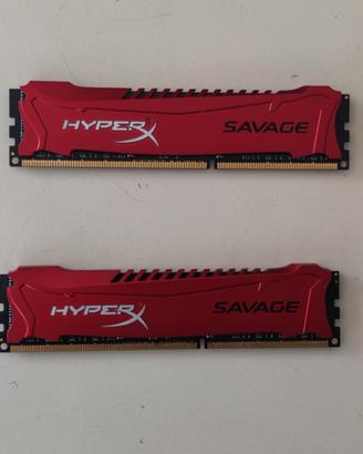 RAM DDR3 16 GB Kit di 2 Hyperx Savage