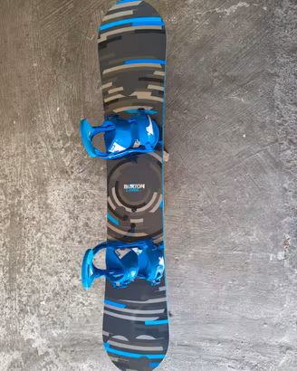 Clash Burton 151 Snowboard+ Attacchi M