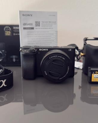 📷 Sony a6400 + 16-50 OSS + accessori