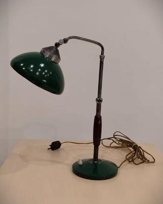 Lampada ministeriale da tavolo vintage